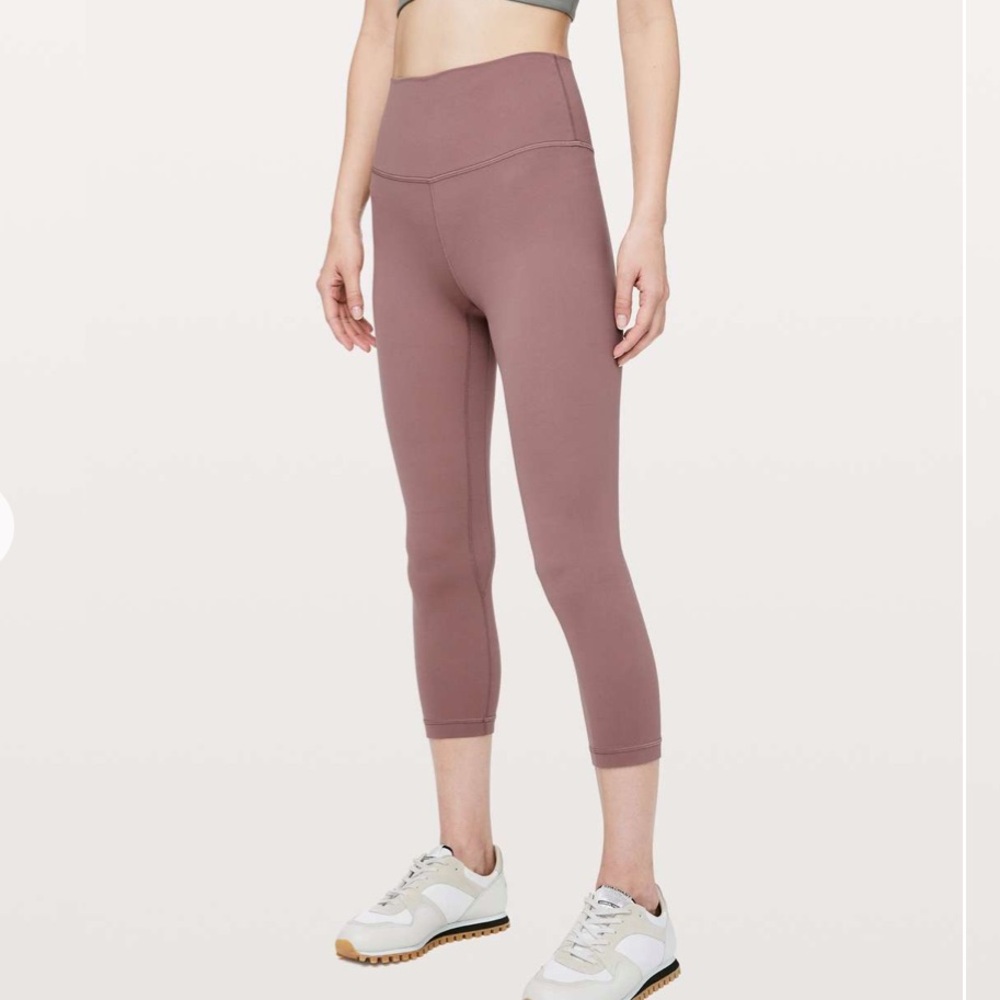 •LULULEMON• Align Crop 21" Inseam Spanish Oak - Picture 2 of 4